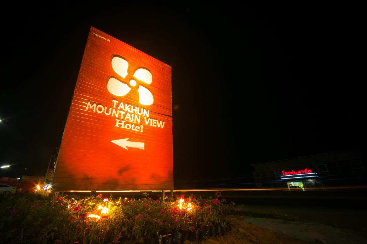 Takhun Mountain View Acomodação com café da manhã Ban Tha Khun Exterior foto